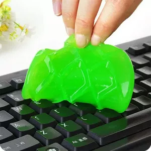 Cleaning gel Elastin KOM0998 for dust and dirt removal, reusable sticky cleaning compound