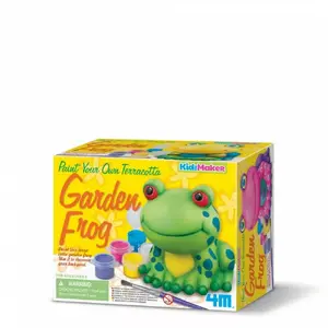 Terracotta Garden Frog Creative Set by 4m — model 4782, terracotta craft kit