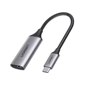 Адаптер видеокабеля Ugreen 70444 HDMI Type A USB Type-C алюминий черный