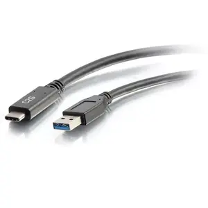 C2G USB 3.0 USB-C на USB-A Кабель 1.8М Черный C2G28832
