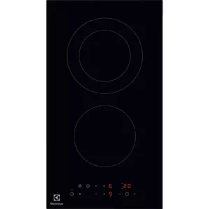 Electrolux LHR3233CK hob Black Built-in Ceramic 2 zone(s)