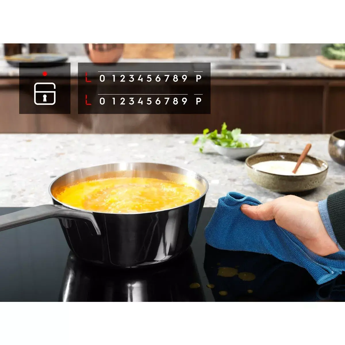 Встраиваемая варочная панель Electrolux LHR3233CK Photo 9