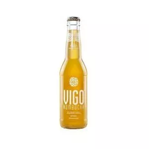 Carbonated Kombucha Drink Vigo Original 0.33 L (bottled beverage)
