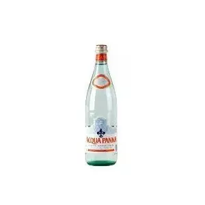 Negāzēts minerālūdens acqua panna stikla pudelē 0,75 l (depozīts)
