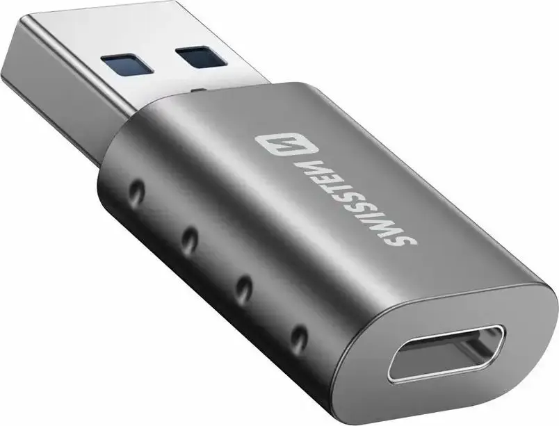 Adapteris USB-A uz USB-C SWISSTEN 55500200