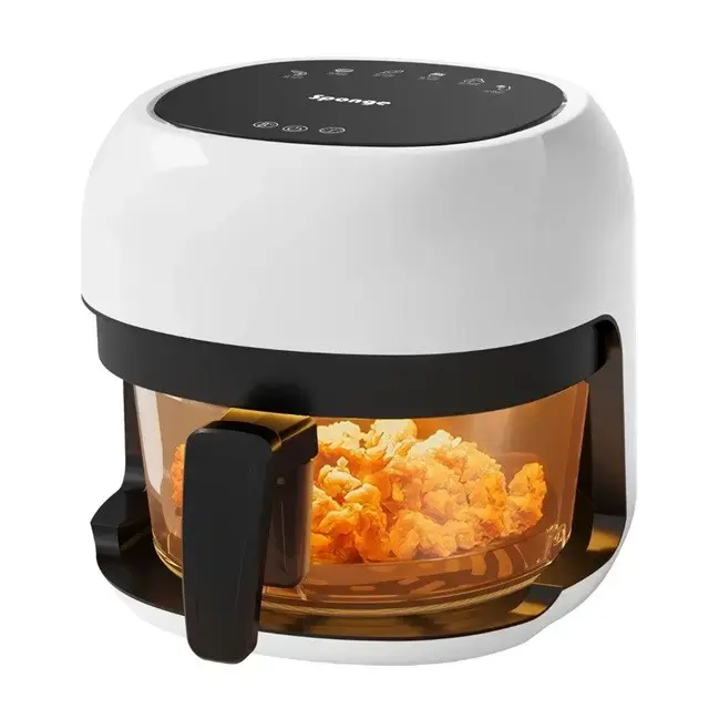 Deep fryer Sponge 4L Black White Photo 3