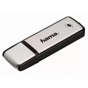 USB флеш-память Hama 64 ГБ USB Type-A 2.0 Черная Серебристая