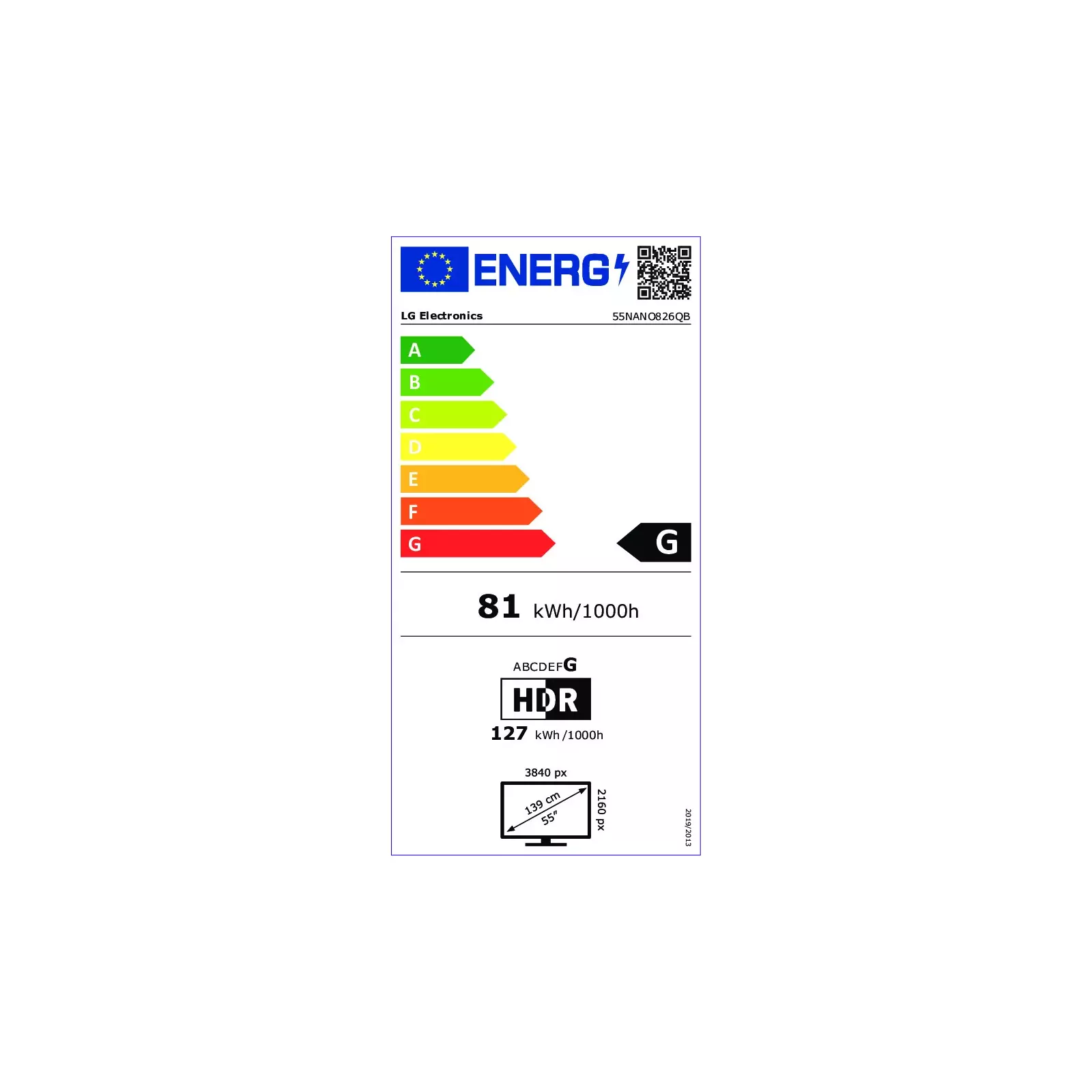 TV NANOCELL 55 LG 55NANO826QB.AEU SMART TV 4K UHD