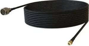 GSM antenna cable assembly Poynting A-CAB-049 — 10 m HDF-195 low-loss cable N(m) to SMA(m)