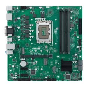 Mātesplate ASUS PRO B760M-CT-CSM — Intel B760, LGA 1700, micro ATX, DDR5, 4 DIMM, 2x M.2, 4x SATA III, 7.1 audio