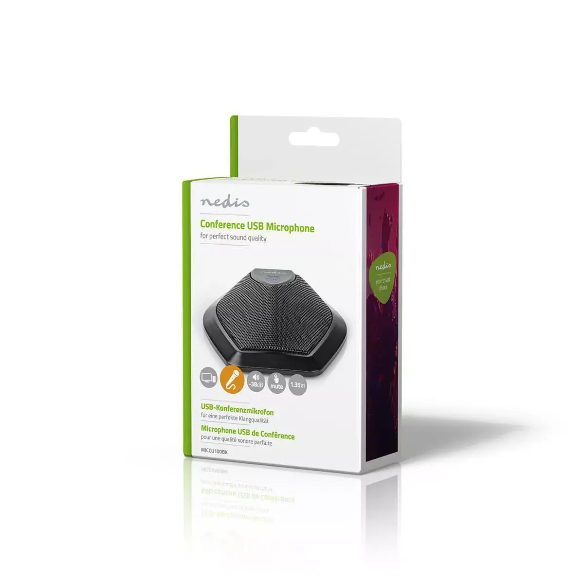Nedis MICCU100BK конференционный микрофон (USB) Photo 6