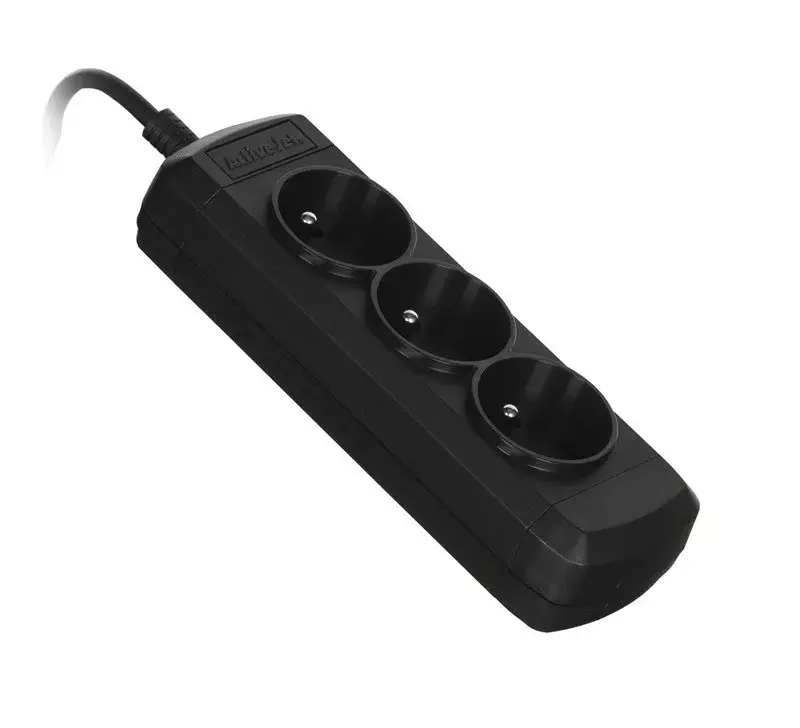 Pagarinātājs ActiveJet 3GNU-1.5M-C — 3 kontaktligzdas Photo 3