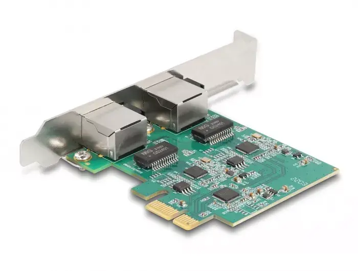 DeLOCK PCI Express x1 Карта 2 x RJ45 2.5 Gigabit LAN Photo 2
