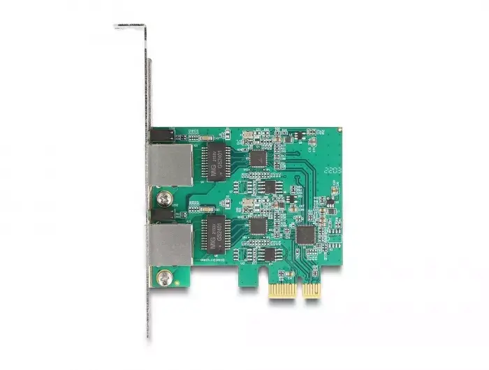 DeLOCK PCI Express x1 Карта 2 x RJ45 2.5 Gigabit LAN Photo 3