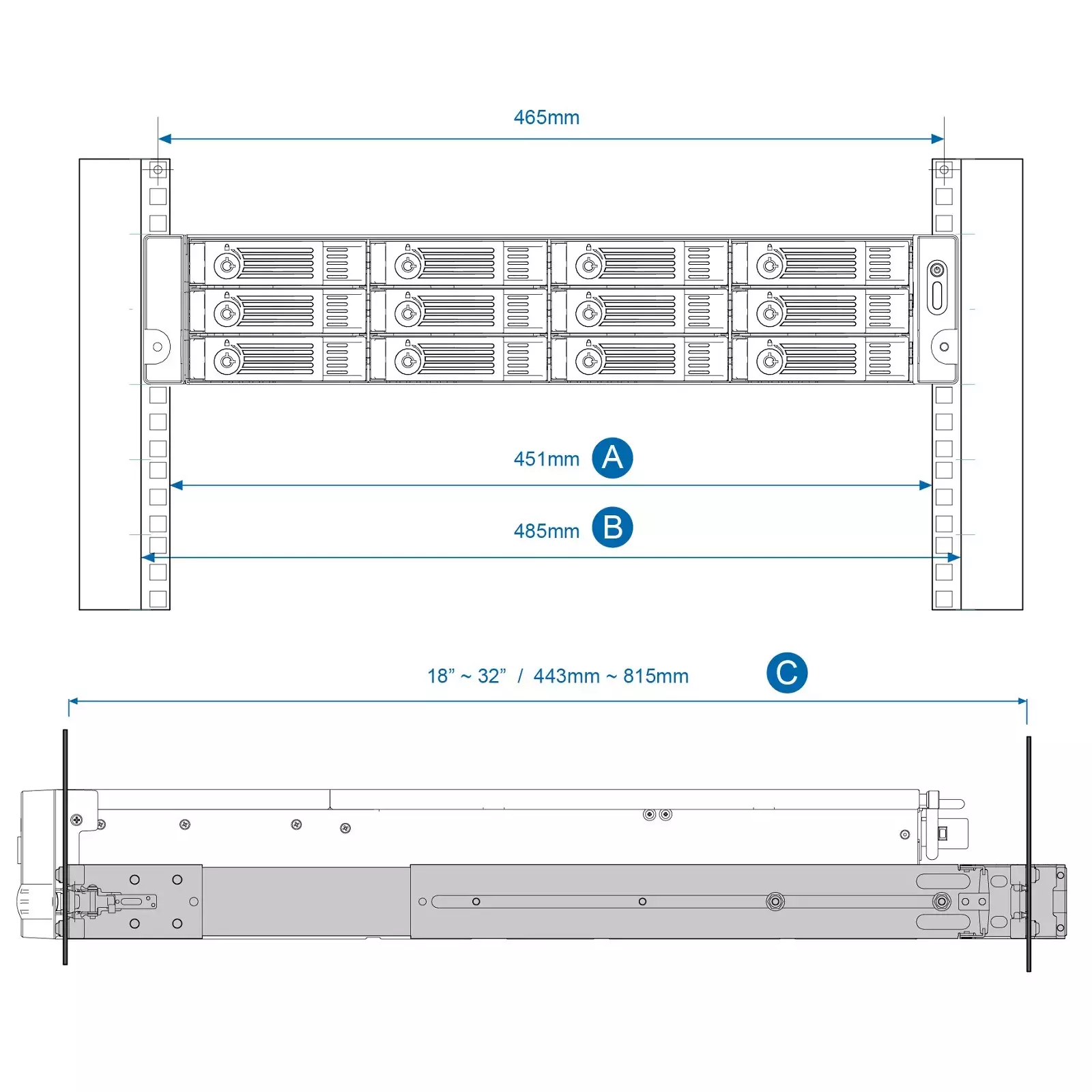 QNAP RAIL-B02 Photo 2