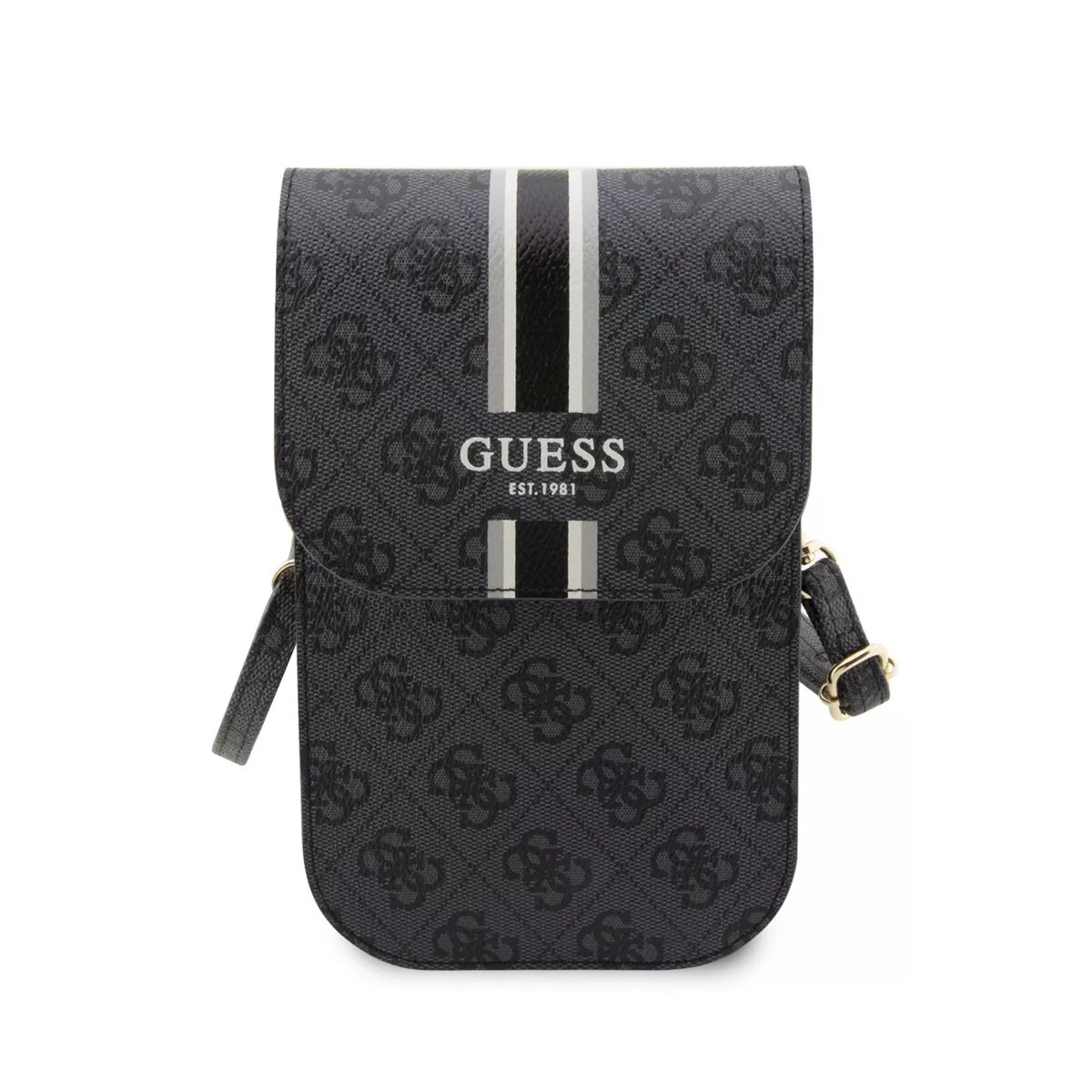 Soma GUESS GUWBP4RPSK melna 4G Stripes