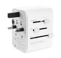FIXED ceļojumu adapteris FIXCT65-3C2A-WH 65W Photo 3