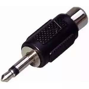 Adapter 3.5 mm plug to RCA socket