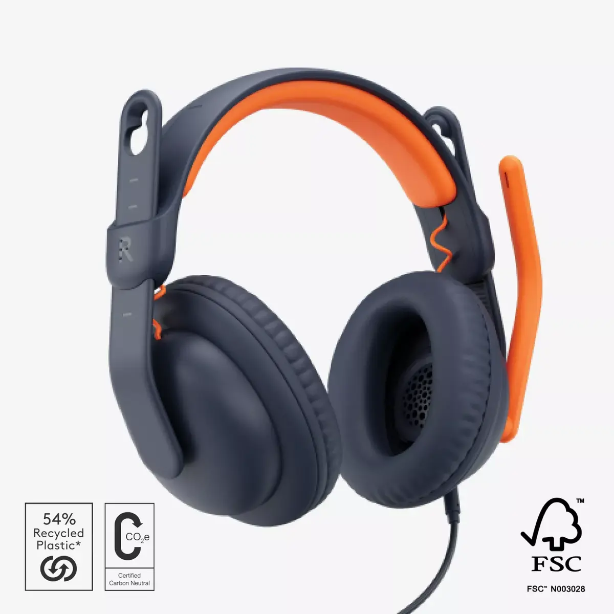 Headset Logitech Zone Learn Over Ear USB-C Photo 2