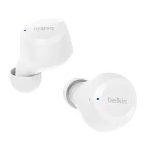 Belkin SoundForm Bolt Headset Wireless In-ear Calls/Music/Sport/Everyday Bluetooth White