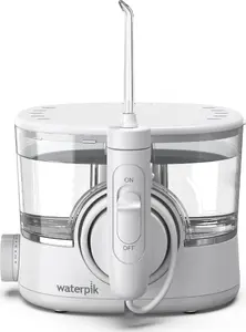 Mutes irrigators Waterpik WF-11 ION bezvadu uzlādējams — balts, pārnēsājams
