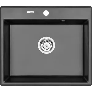 1-bowl granite sink deante ZQN_T103 – 100% granite, single bowl kitchen sink