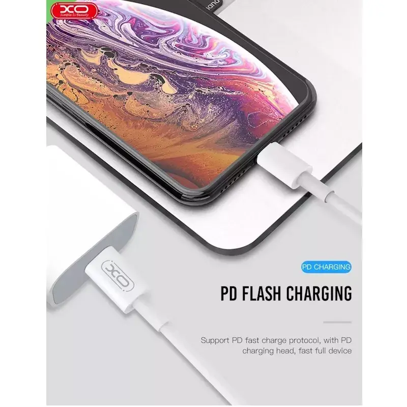 Кабель-зарядка XO NB113 USB-C на Lightning 1м Photo 4