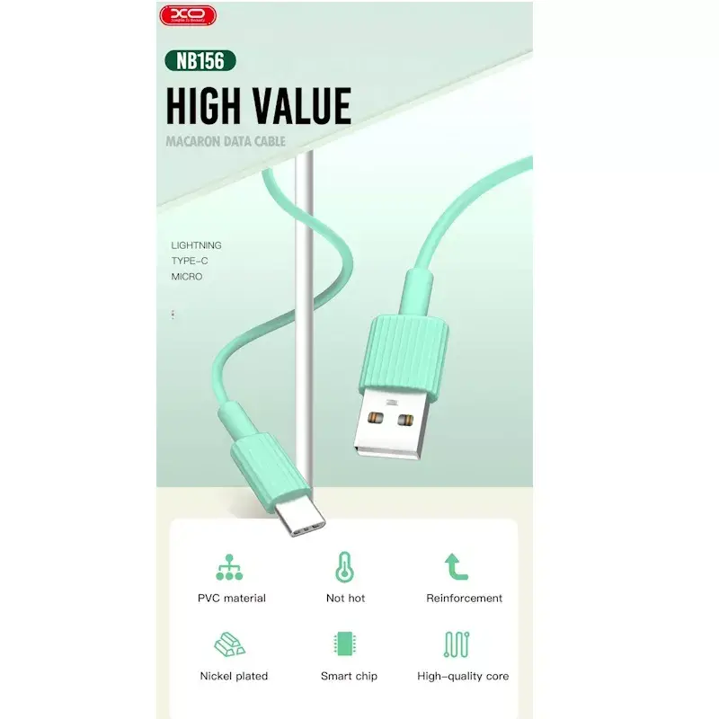 Кабель USB — USB‑C XO NB156 1 м Photo 3