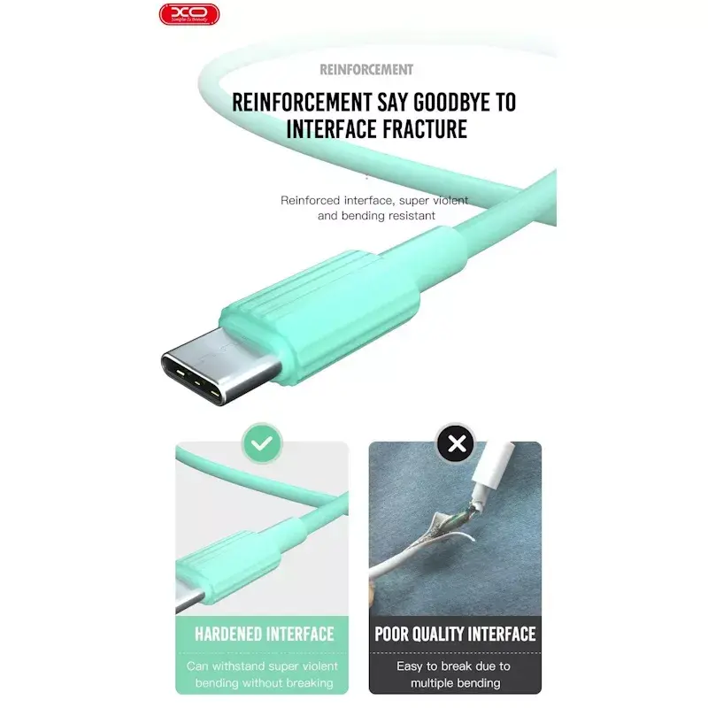 Кабель USB — USB‑C XO NB156 1 м Photo 5