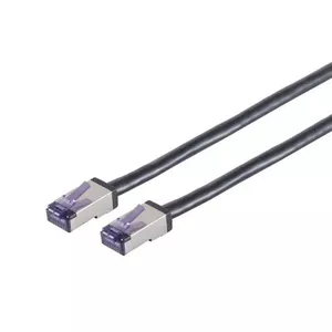 Networking Cable Lanview LVN-CAT6A-FLEX-25CM S/FTP 0.25m Black