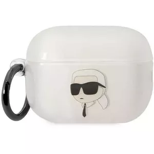 Karl Lagerfeld KLAP2HNIKTCT Крышка Airpods Pro 2 прозрачная Iconic Karl Lagerfeld