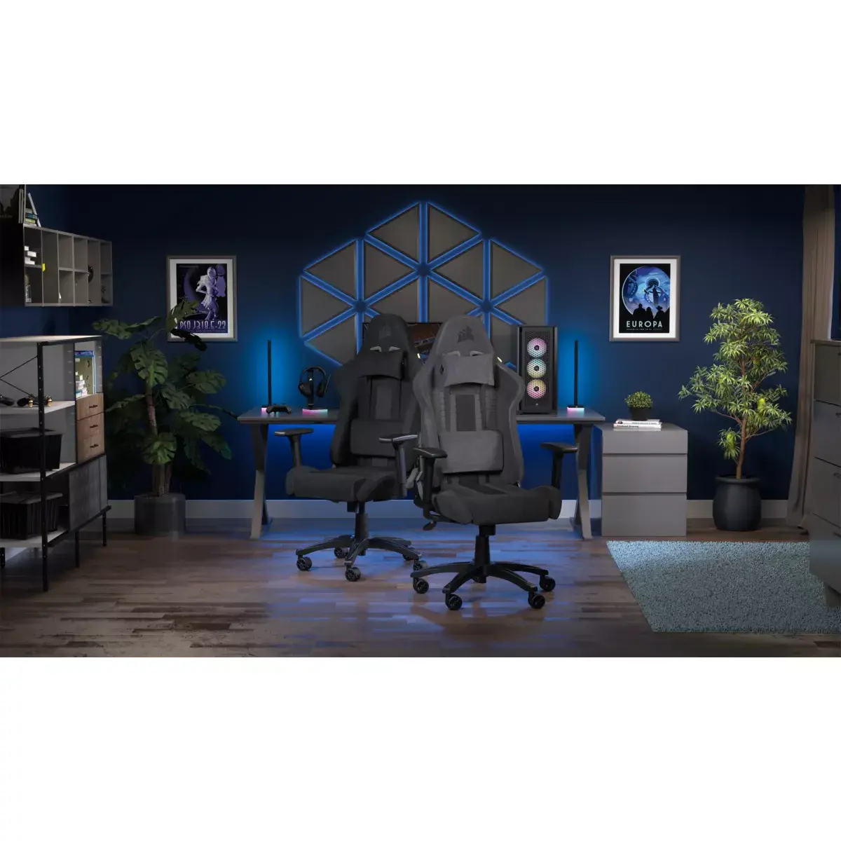 Игровое кресло Corsair TC100 Photo 10
