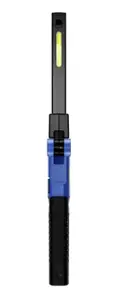 Ручной рабочий светильник Varta Work Flex чёрный LED, 100 лм, встроенный аккумулятор, 6 ч, алюминий/нейлон/ПК/резина, 120 мм