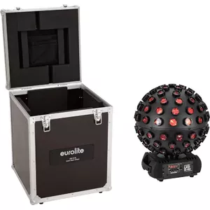 LED effect light EUROLITE B-40 HCL MK2 Black — compact stage/blinder fixture, RGB+UV LEDs, DMX control