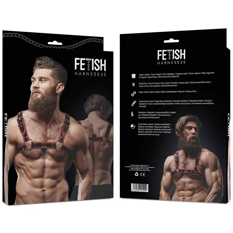 Chest harness FETISH SUBMISSIVE ATTITUDE D-235632 Photo 3