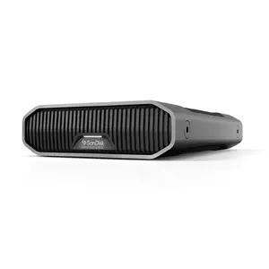 SanDisk G-DRIVE ārējais galda datora cietais disks 8 TB 7200 RPM USB Type-C 3.2 Gen 2 Melns