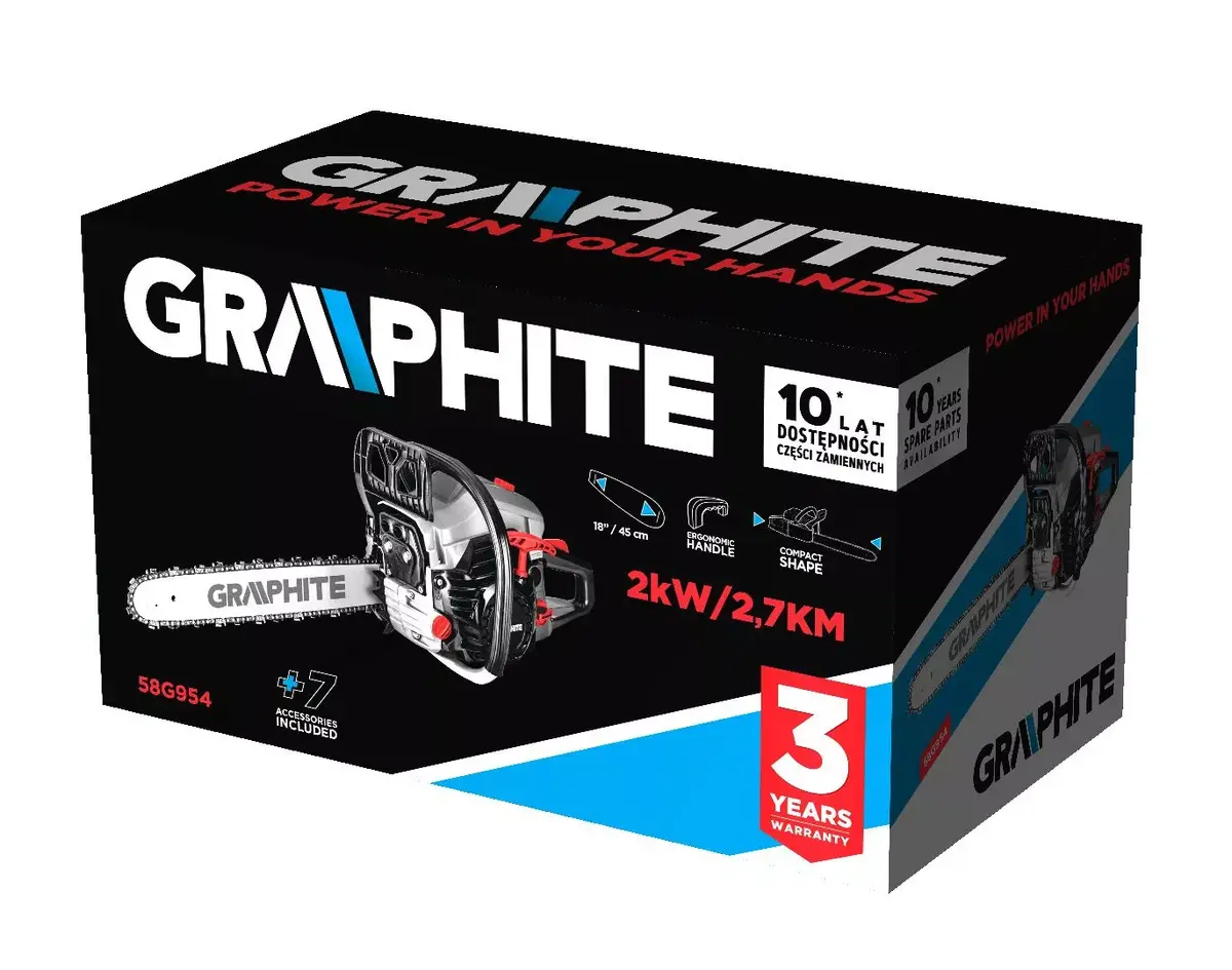 Пила Graphite 58G954 Photo 2