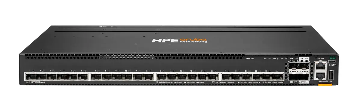 HP Enterprise Aruba Networking CX 6300M