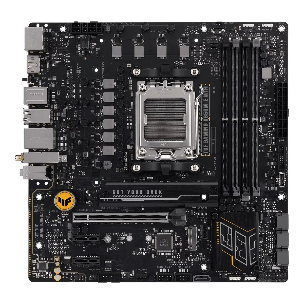 ASUS TUF GAMING B650M‑E WIFI motherboard Photo 3
