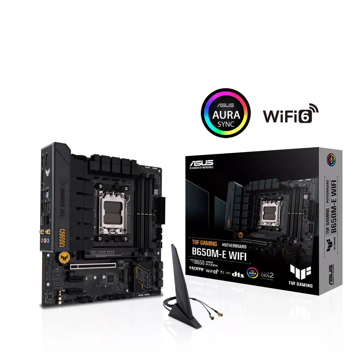 ASUS TUF GAMING B650M‑E WIFI motherboard Photo 4