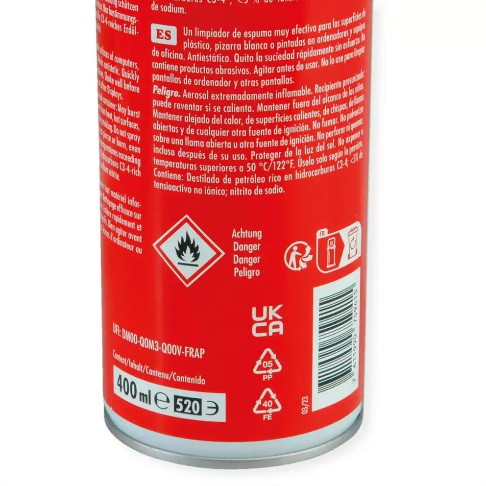 Iekārtu tīrīšanas aerosols ROLINE 19044130 Photo 3