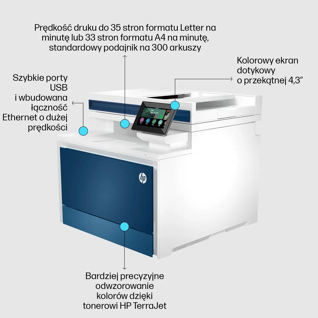 HP Color LaserJet Pro MFP 4302fdn printeris Photo 11