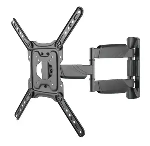 DELTACO ARM-1205 Wall TV Mount for 23 to 55 Inch Screens up to 35 kg Black Full-Motion