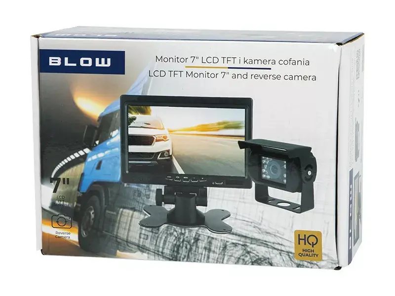 Камера заднего вида BLOW BVS549 с 7" ЖК Photo 4