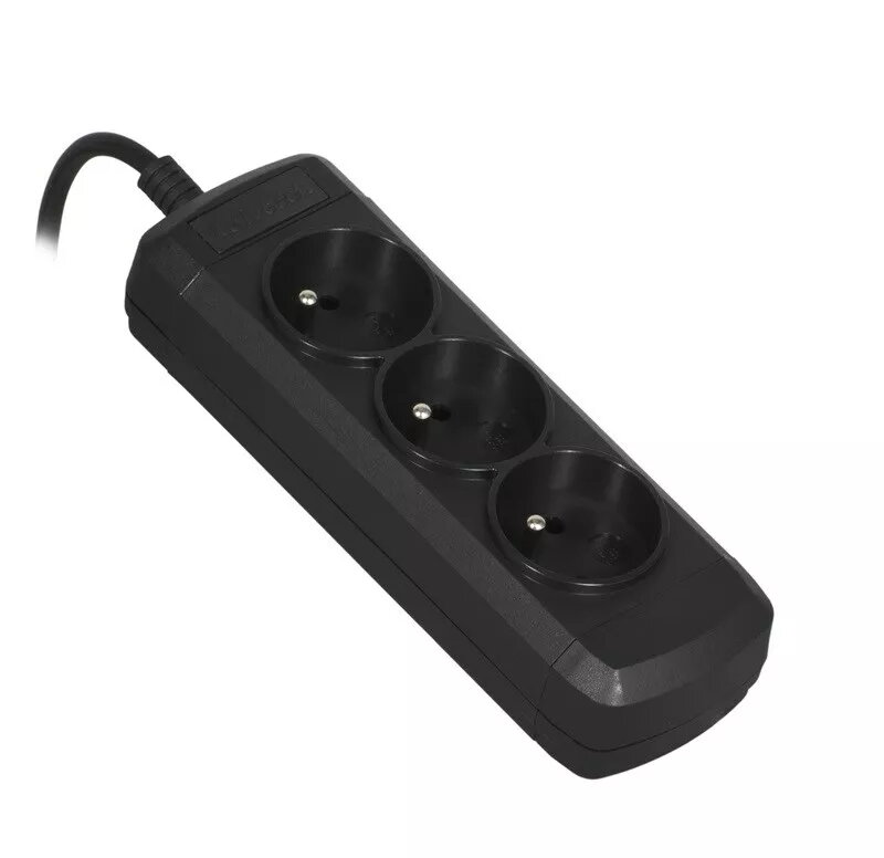 Pagarinātājs ActiveJet COMBO-IEC-3G/1.5M — 3‑vadu