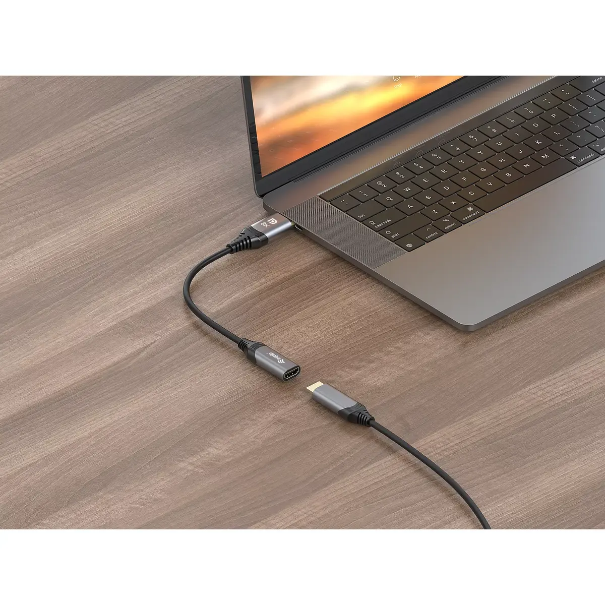 DisplayPort to HDMI Adapter Equip 8K 60Hz Photo 4