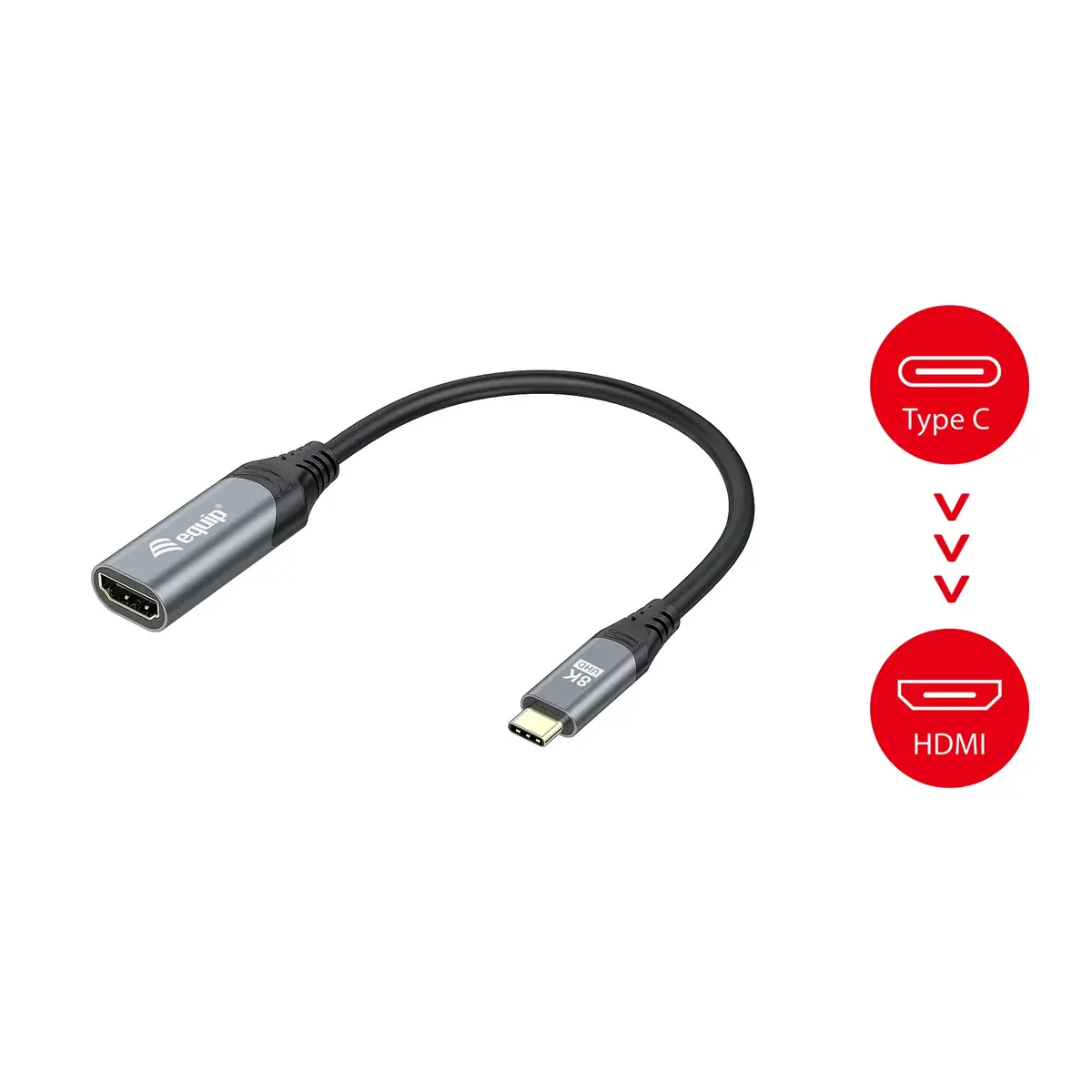USB-C uz HDMI adapteris Equip 8K 30Hz Photo 4