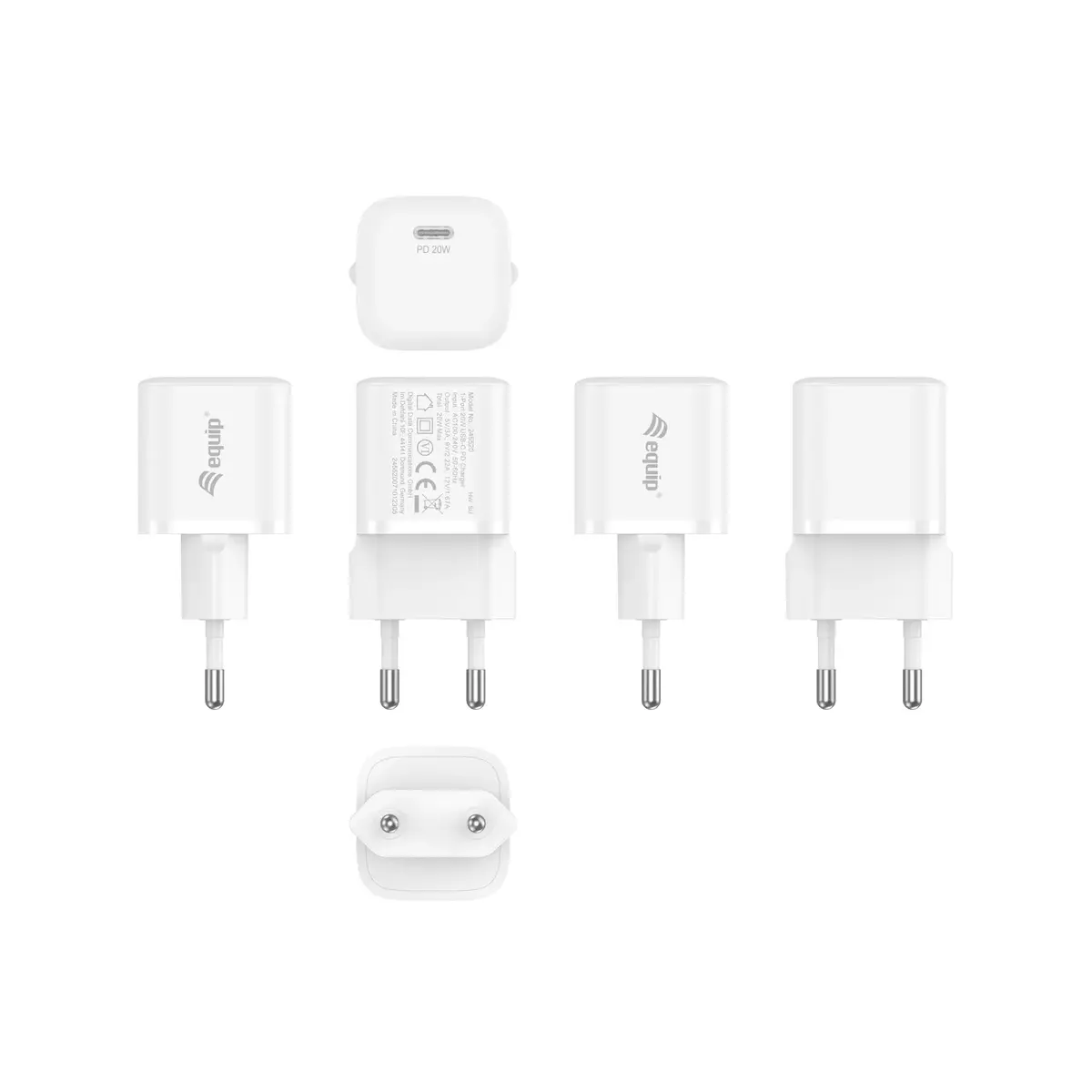 Lādētājs Equip 1-Port 20W USB-C PD 245530 Photo 6
