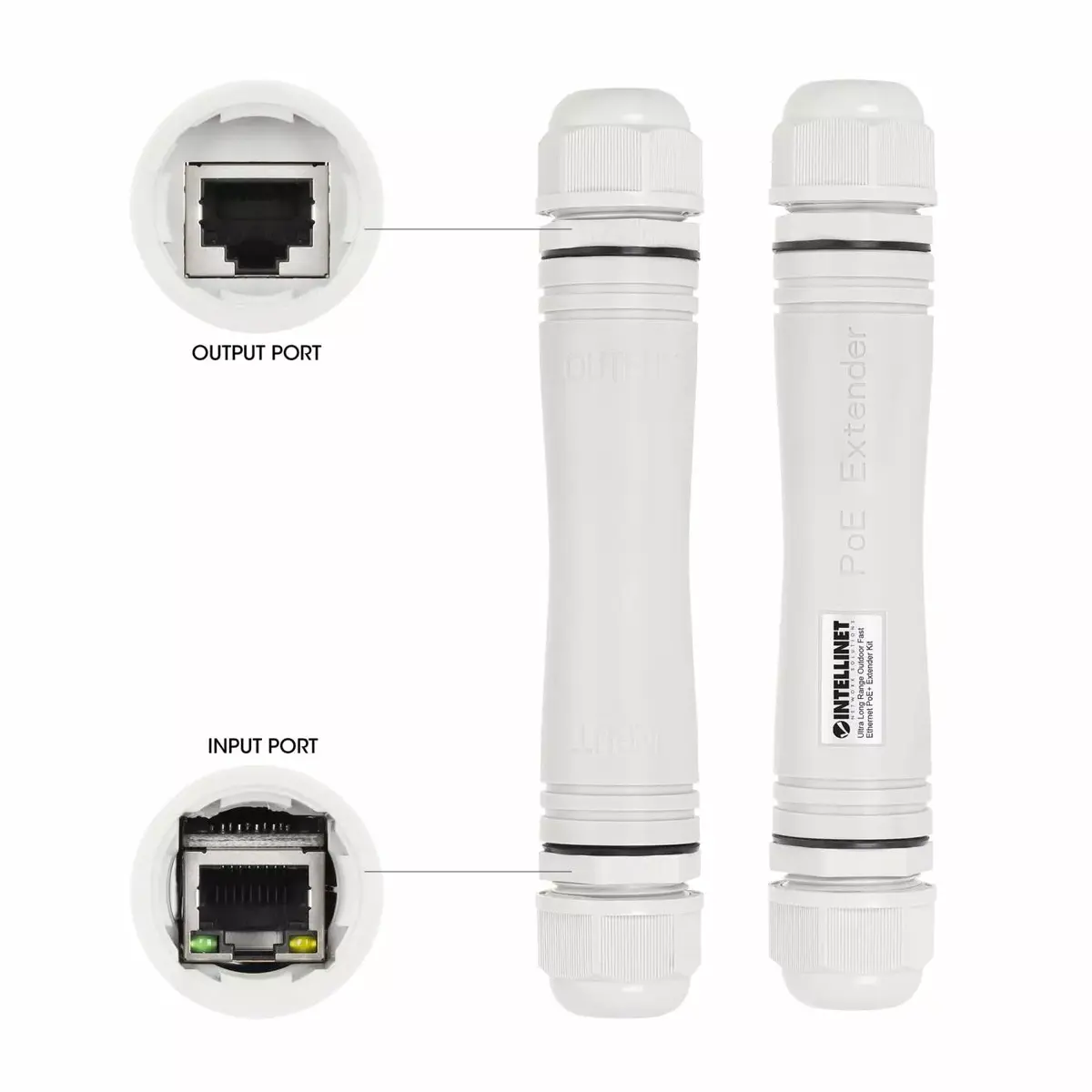 Intellinet Ultra Long Range Outdoor Fast Ethernet PoE+ Extender Kit Photo 7