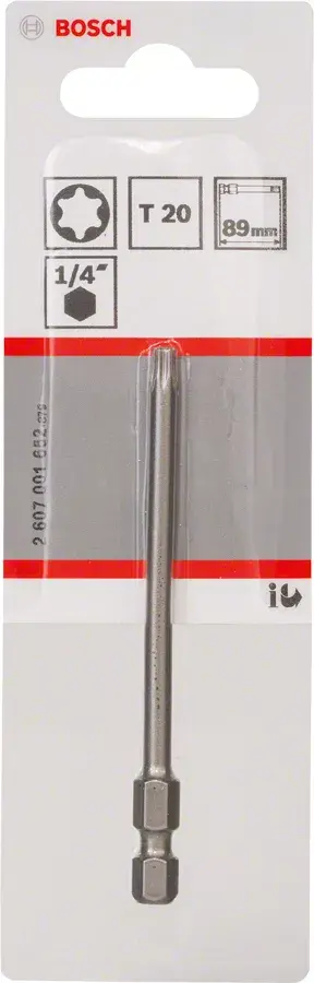 Screwdriver Bit Bosch 2 607 001 652 Photo 2